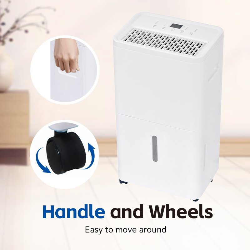 Smart 40L/D Electric Compressor Dehumidifier Touch Screen Control R290 Refrigeration Compressor Refrigerant Dehumidifier