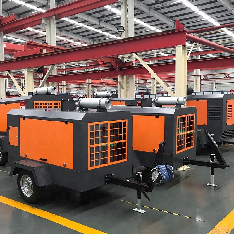 15bar Air Cooled High Pressure Diesel Air Compressor for Sale