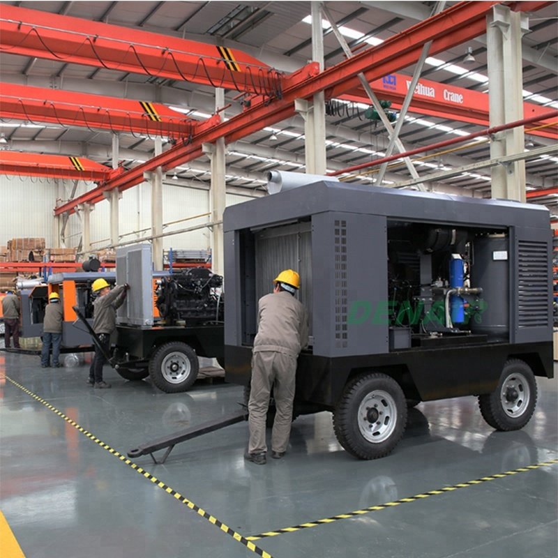 15bar Air Cooled High Pressure Diesel Air Compressor for Sale