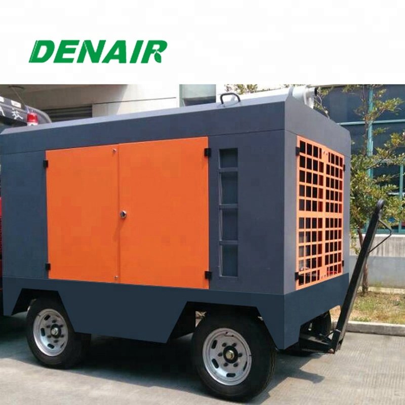 15bar Air Cooled High Pressure Diesel Air Compressor for Sale