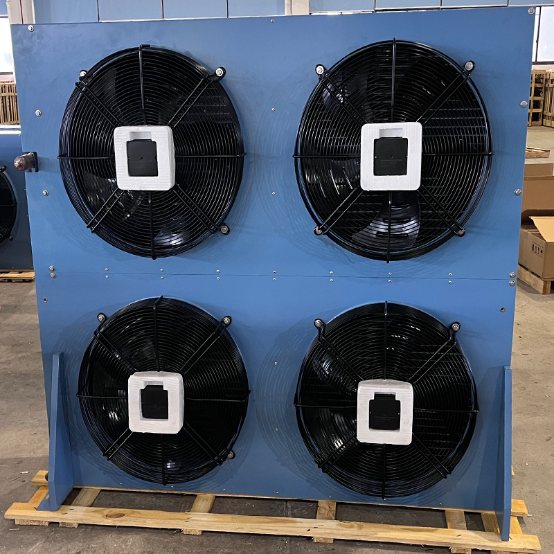 KH Series Aluminum Fin Blue Hydrophilic Aluminum Foil Air Cooled Condenser