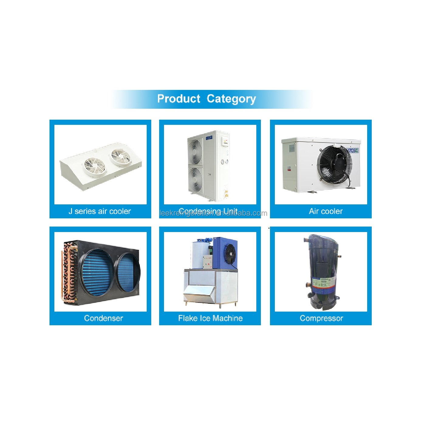 LIIK New Arrival J-Series Refrigeration Commercial Evaporator Air Cooler Condensing Unit for Cold Storage Room