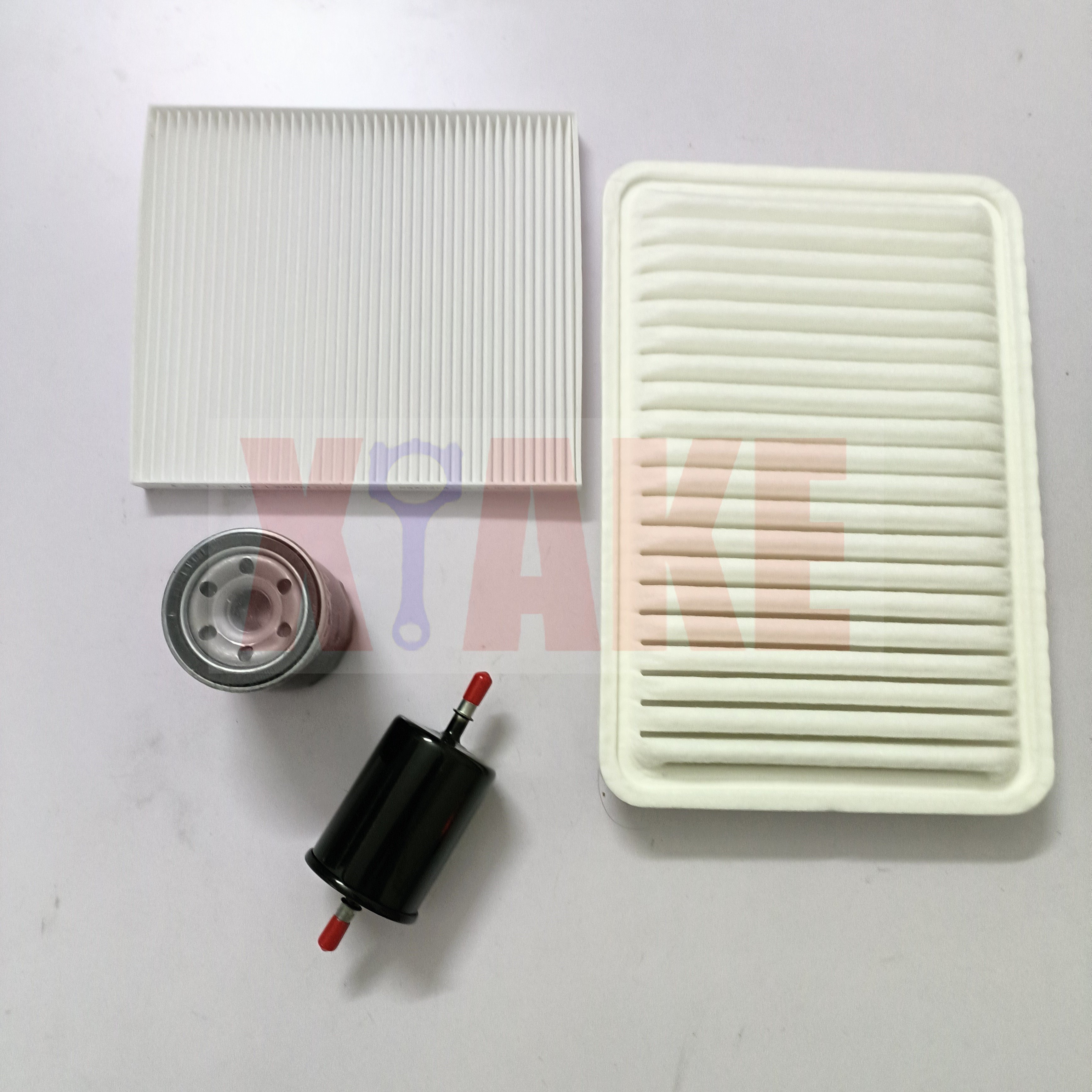 Car Air Oil Cabin Fuel Filter Suitable for JAC Refine S2 Sei2 1.5L 1109120U8710PT 1017110GG010BB-D 1105100U8050