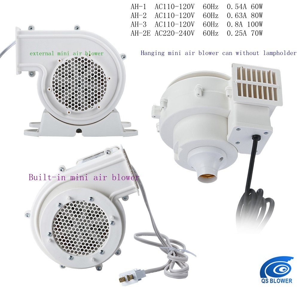 Quality 110V 70W 80W 100W Internal air Blower Popular Mini Cartoon Electric Blowers Built in Advertising Inflatable Fan Blowers