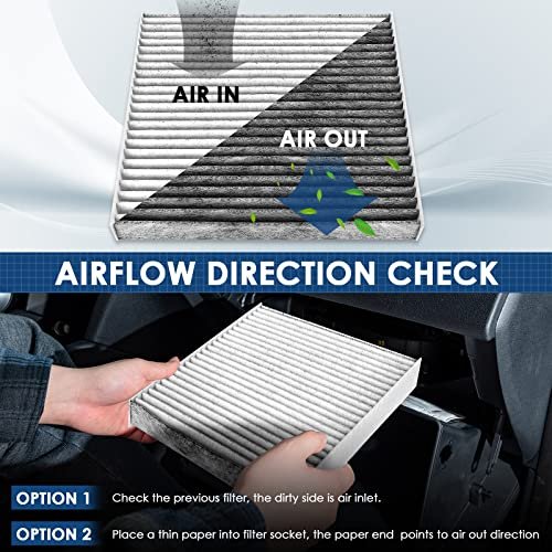 HAINTE Cabin Air Filter Replacement for CP157 Cabin Filter CF12157 Activated Carbon Fit for Mazda CX9 Lexus RX350 for Toyota