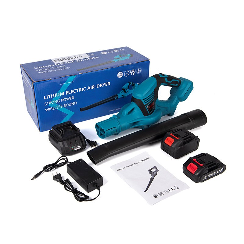 Garden Yard Handheld Li Battery Charger Dust Snow Pressure Blower Fan Machine Leaf Wireless Brushless Electric Air Blower Gun