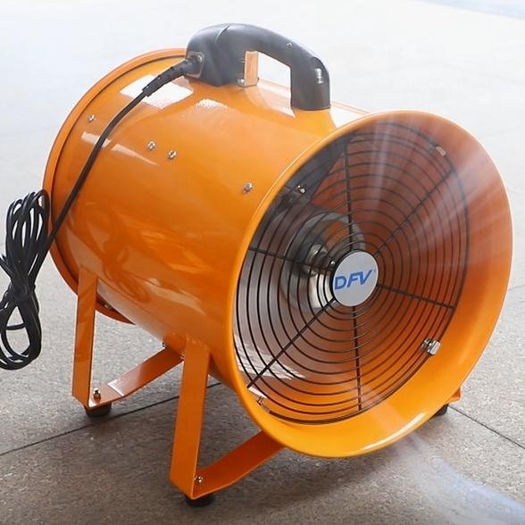 Manufacturer Supply Industrial Axial Fan Flow Portable Smoke Exhaust Axial Fan