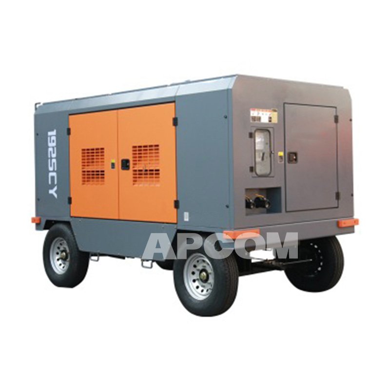 Cummins Diesel Engine Screw Air Compressor APCOM 192SCY 17bar 750 Cfm 17 Bar 19m3 700CFM High Pressure Compressor 1000cfm 25bar