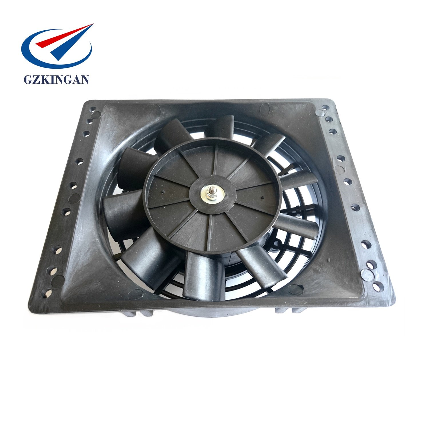 6'' Inch Auto Universal Cooling Fan 12V/24V DC Air Conditioning Fan Straight Blade Radiator Condenser Cooling Axial Fan for Car
