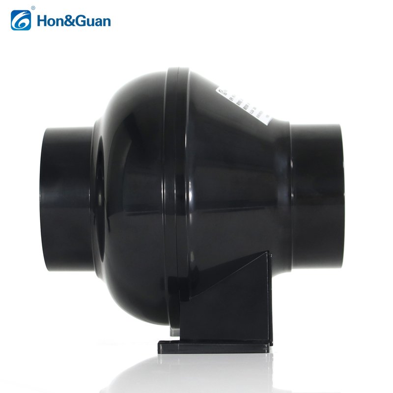 Hon&Guan 4 Inch Duct Ventilation Blower Shaded Pole Motor Double Ball Bearings Duct Fan