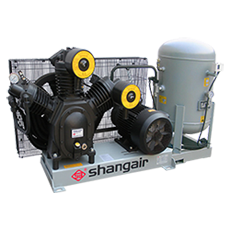 Shang Air 30 Bar High Pressure Piston Air Compressor 09WM Oil Lubrication Air Tank PET Blowing Machine Engine Motor Core