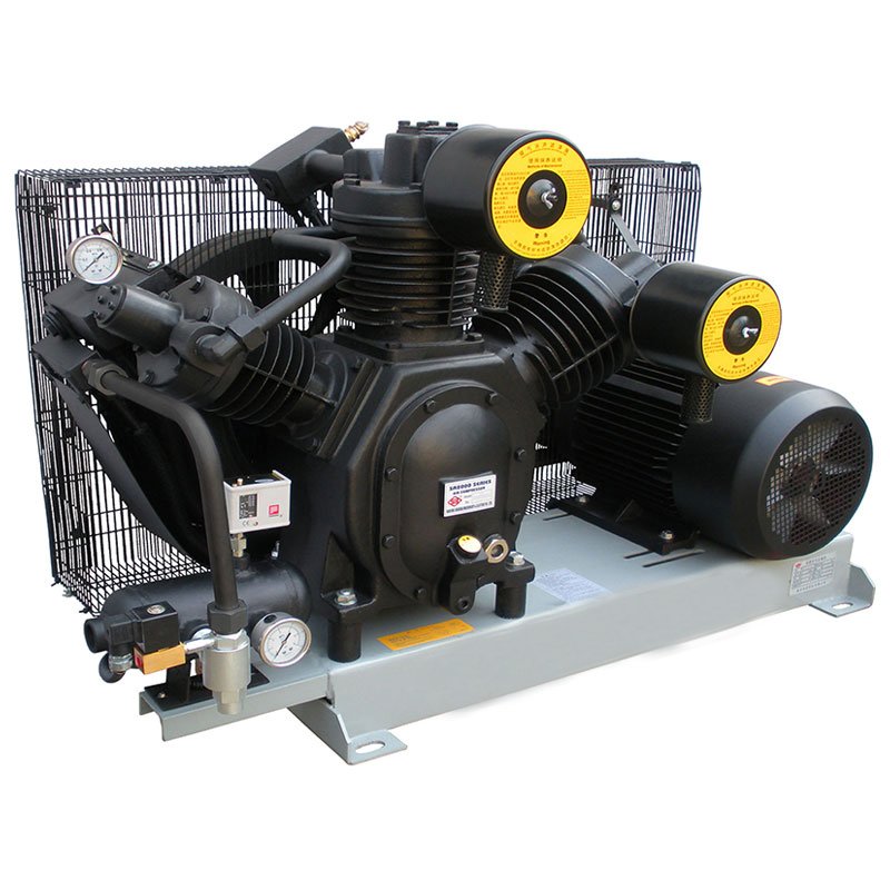 Shang Air 30 Bar High Pressure Piston Air Compressor 09WM Oil Lubrication Air Tank PET Blowing Machine Engine Motor Core