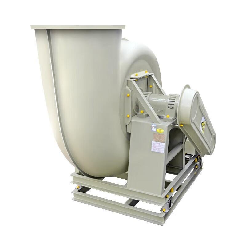 Industrial 14,000 CFM Centrifugal Blower Fan Free-Standing Mounting FRP GRP Corrosive Air Exhaust Steel AC OEM Motor Stock