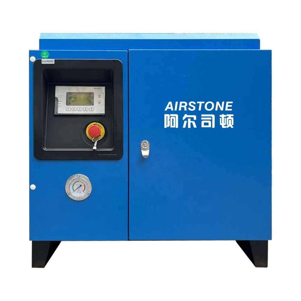Airstone 3.7kw 5hp Single Phase Screw Air Compressor Without Tank