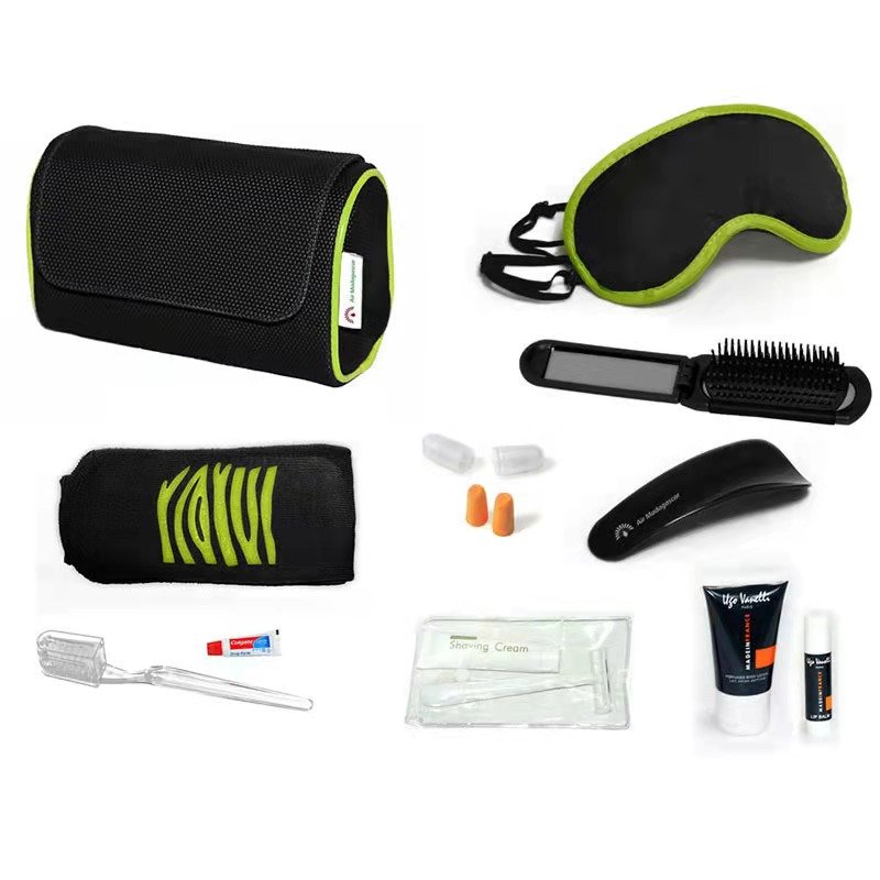 Best Price Hotel Amenities China Airline Travel Kit Airplane Travel Accessories Disposable Airline Kit