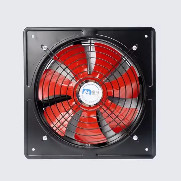 Household Wall Mounted Kitchen Toilet Suction Exhaust Fan Two-way Large Wind Exhaust Fan