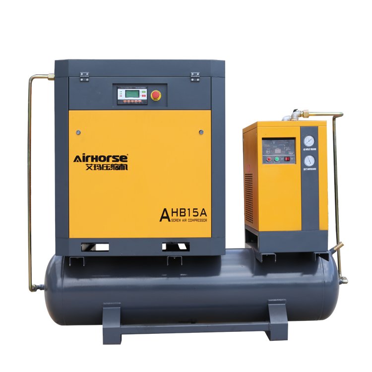 10HP 11KW 20HP 30HP 8 bar 16 bar All in One Screw Air Compressor Industrial Compressor