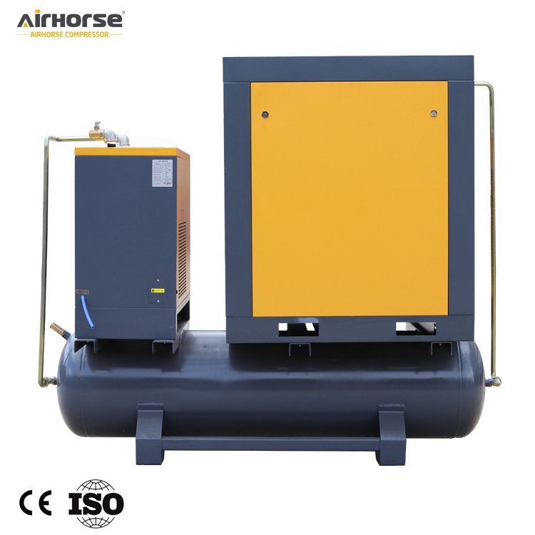 10HP 11KW 20HP 30HP 8 bar 16 bar All in One Screw Air Compressor Industrial Compressor