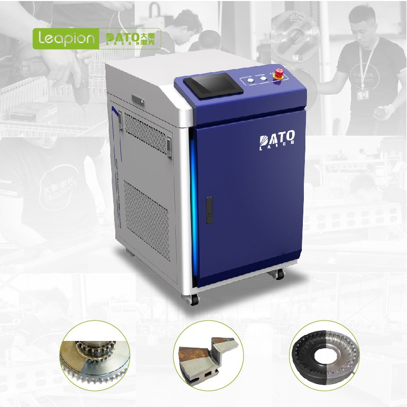 Continuous 1000w 2000w Handheld Fiber Laser Cleaning Machine Paint Laser Rust Removing Cleaner Machine Price Blower Fan
