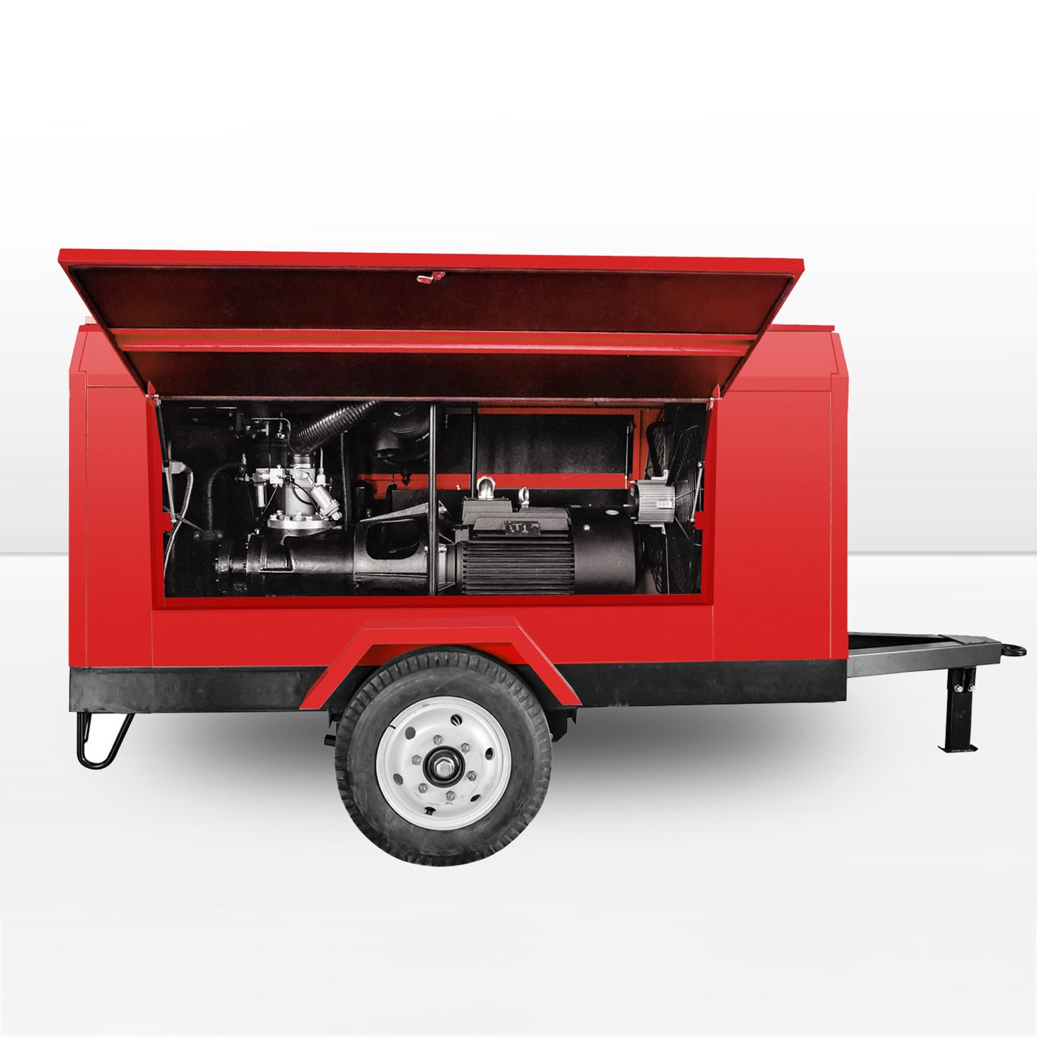 Screw air Compressor 20 Cubic 132kw Portable Electric Mobile Rock Drill Portable Compressor