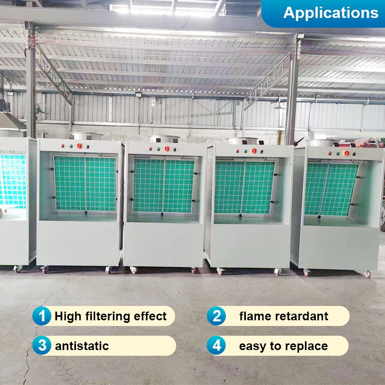 Electric CE Paint Cabin/small Paint Spray Booth on /hand Painted Electrostatic Spray Booth