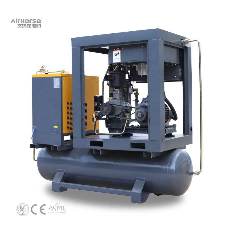 5.5kw 7.5kw 11kw 15kw Screw air Compressor Fixed Speed 15kw Industrial Compressor for Textile Industry