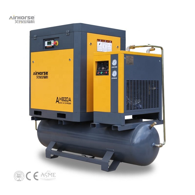 5.5kw 7.5kw 11kw 15kw Screw air Compressor Fixed Speed 15kw Industrial Compressor for Textile Industry