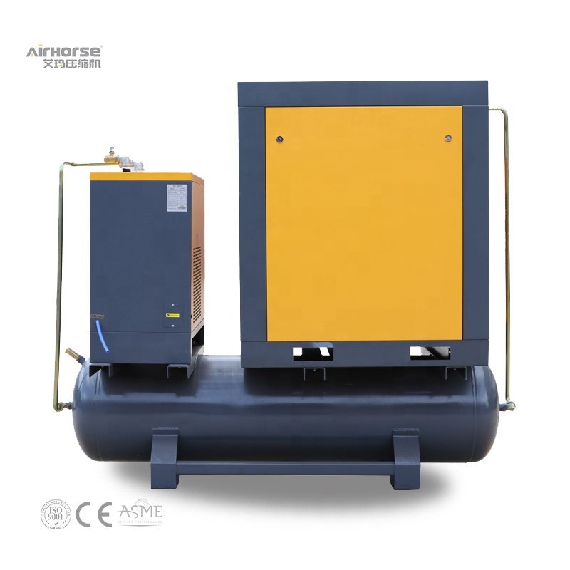 5.5kw 7.5kw 11kw 15kw Screw air Compressor Fixed Speed 15kw Industrial Compressor for Textile Industry
