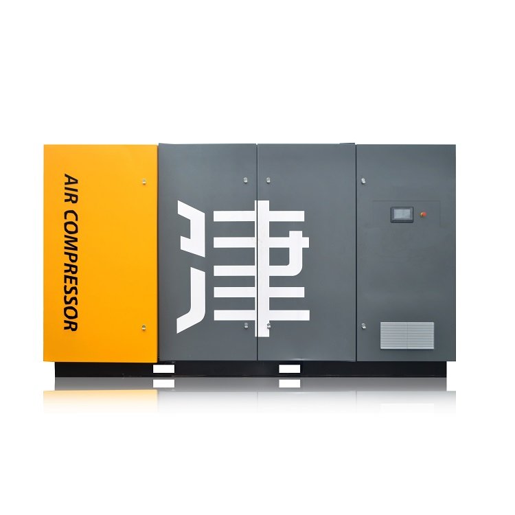 Two-stage Compression Power Frequency 55kw High Power (pressure) Energy-Saving Screw Air Compressor for Industrial and Mining