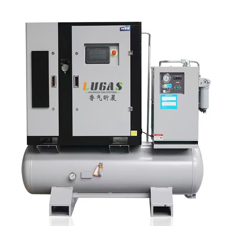 Low-Energy Industrial Compressor High-Flow Maintenance-Free Air Compressor
