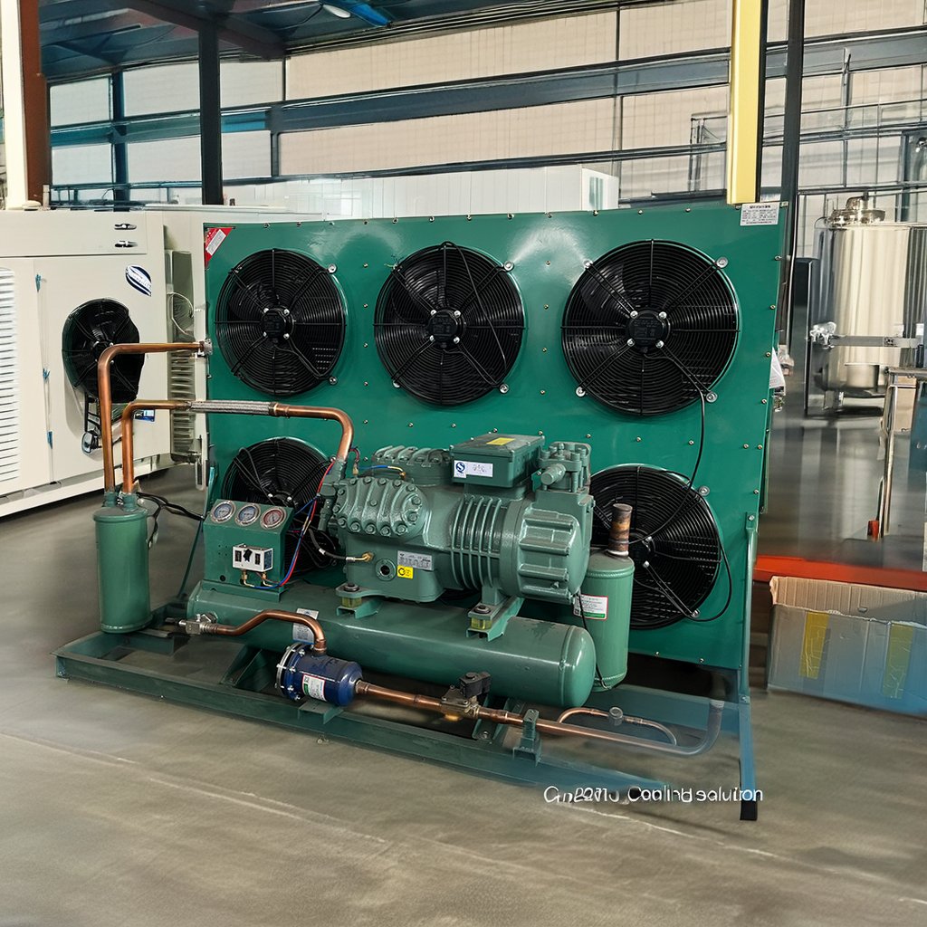 Original Factory Smooth Operation Easy to Install Air Coolder Refrigeration Condensing Unit