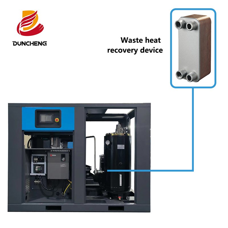 Energy Saving 7.5KW 22KW Industrial Air Compressor Various Industries Gas Power Source Core Motor Air Cooled Bearing Core