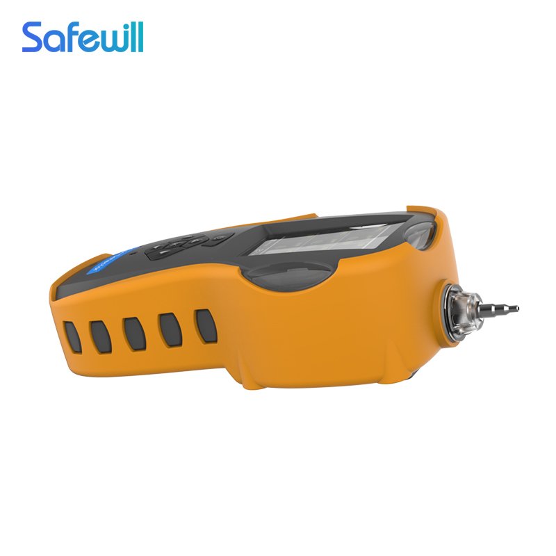 Portable Industry CL2 0-50 /NH3/NO2/SO2/O3/H2S/VOC PPM Gas Detector Alarm USB Charge Attached Mini Bluetooth Printer