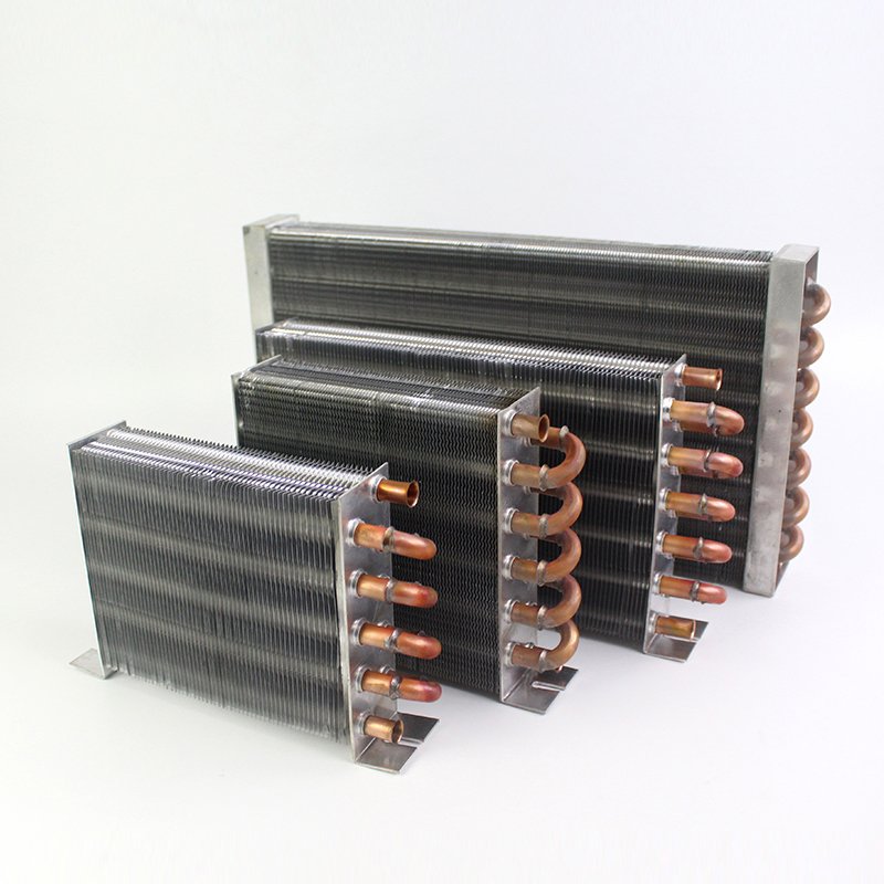 Industrial Fin Tube Type Water to Air Heat Exchanger with Pump & Motor Core Components for Refrigeration Heat Exchange Equipment