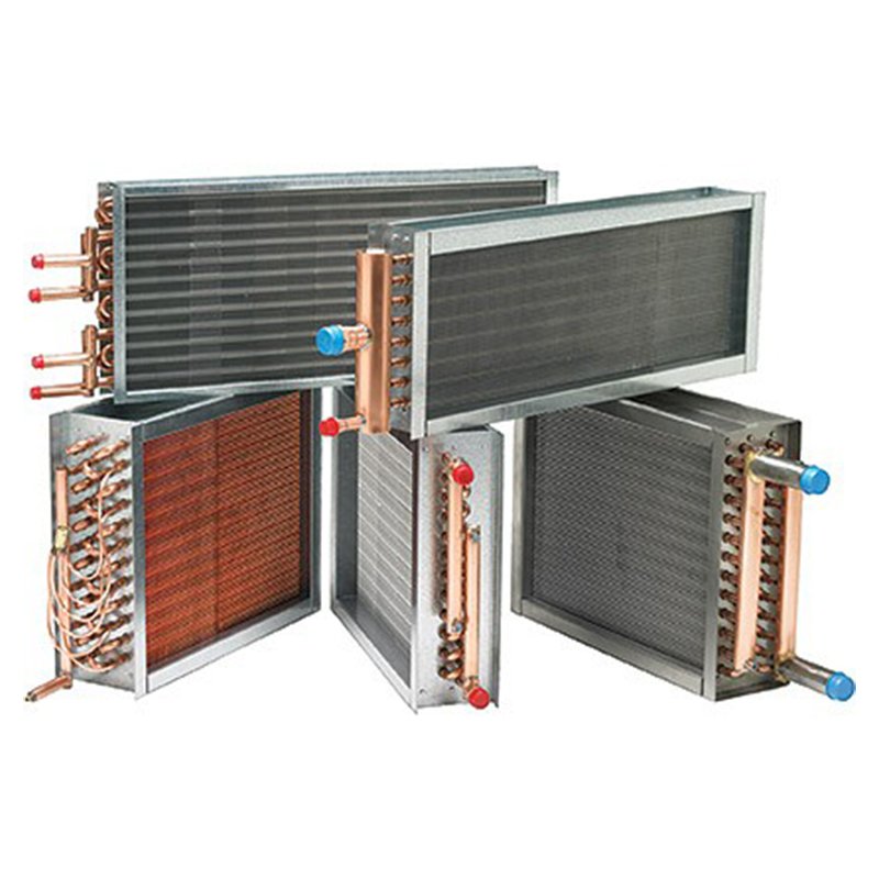 Industrial Fin Tube Type Water to Air Heat Exchanger with Pump & Motor Core Components for Refrigeration Heat Exchange Equipment