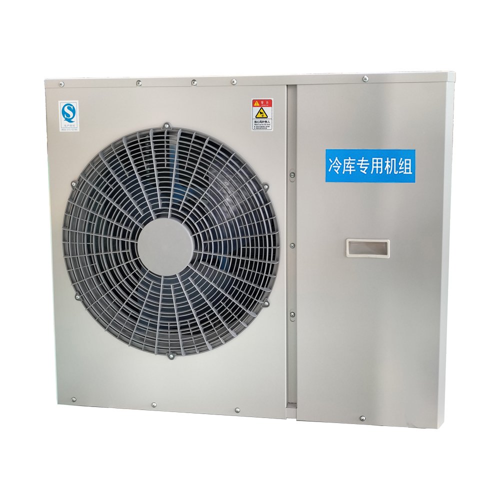 Box Type Air-cooled Condensing Unit With Compressor 5HP for Cold Storage Room Walk-in Freezer