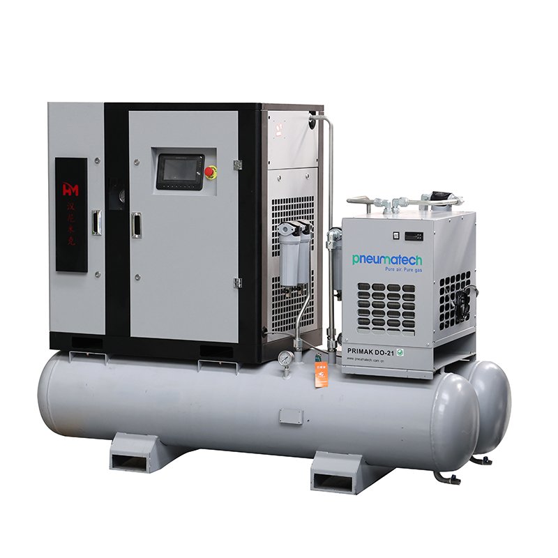 Anti-vibration Air Compressor with Shock-absorption Base 15kw 16bar