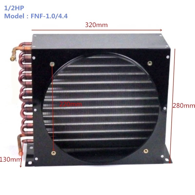 Copper Tube Cold Room Unit Cooler, Air-cooled Condenser, Cold Room Evaporator