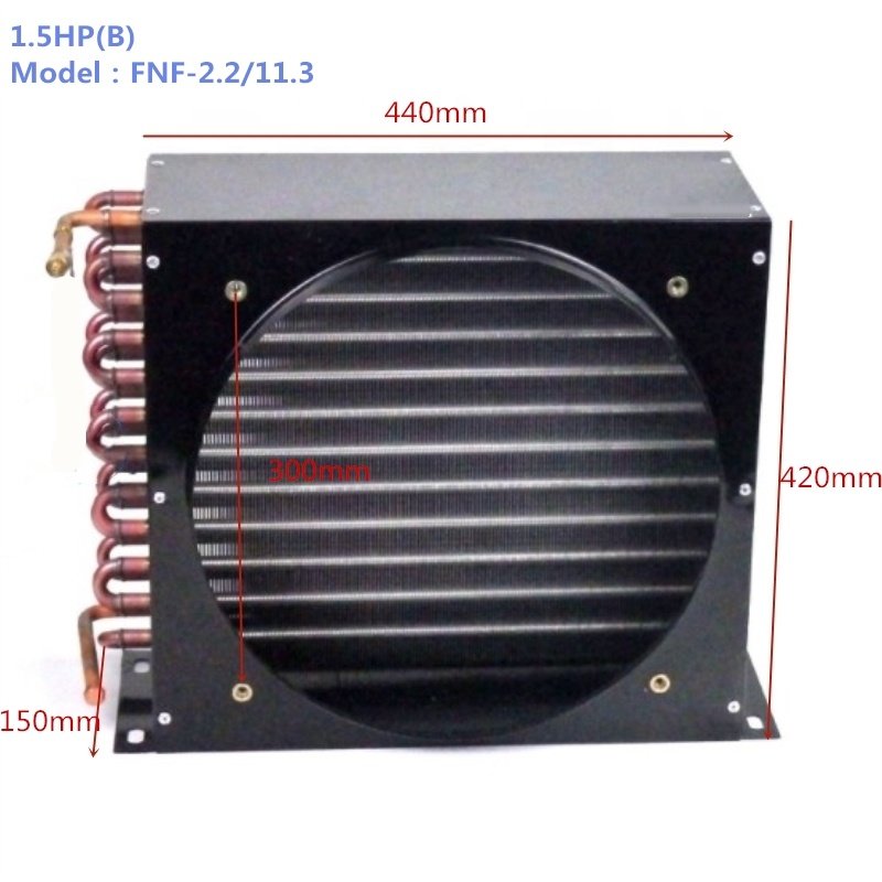 Copper Tube Cold Room Unit Cooler, Air-cooled Condenser, Cold Room Evaporator