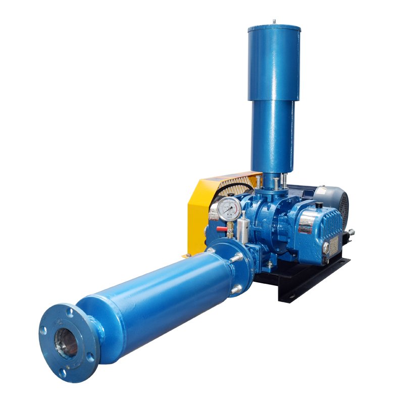 Wholesale 220/380V Professional Electric Roots Fan High Pressure Sewage Treatment Aquaculture Three Lobes Air Blower