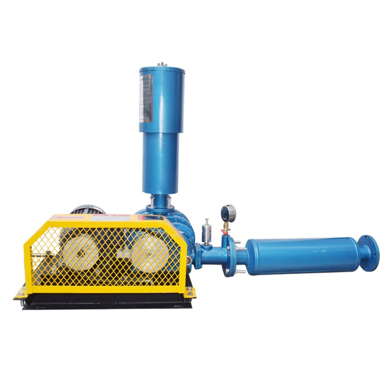 Wholesale 220/380V Professional Electric Roots Fan High Pressure Sewage Treatment Aquaculture Three Lobes Air Blower