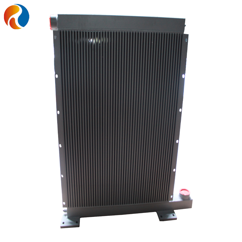 Aluminum air Cooler Condenser with Axial Flow Fan Motor Unit for Compressor Blowing Machine