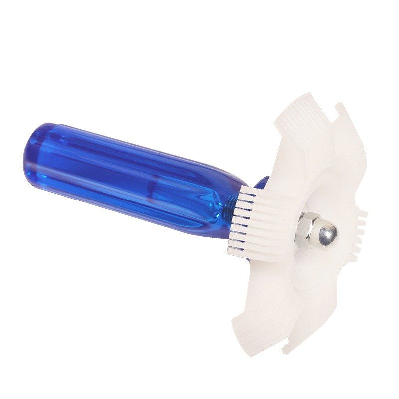 Air Conditioner Fin Cleaning Tool Home CleanerTool Coil Comb AC Condenser Radiator Universal Folding Brush Cleaning Tool Gun