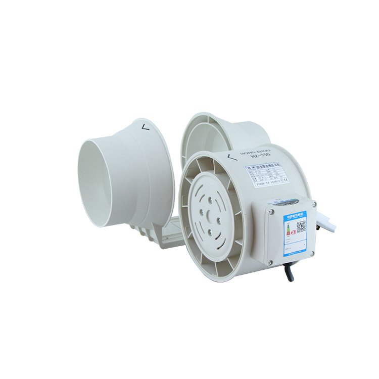 Remote Control 6 Inch HZ-150 Heat Blower Fan Quiet Duct Type Exhaust Fan