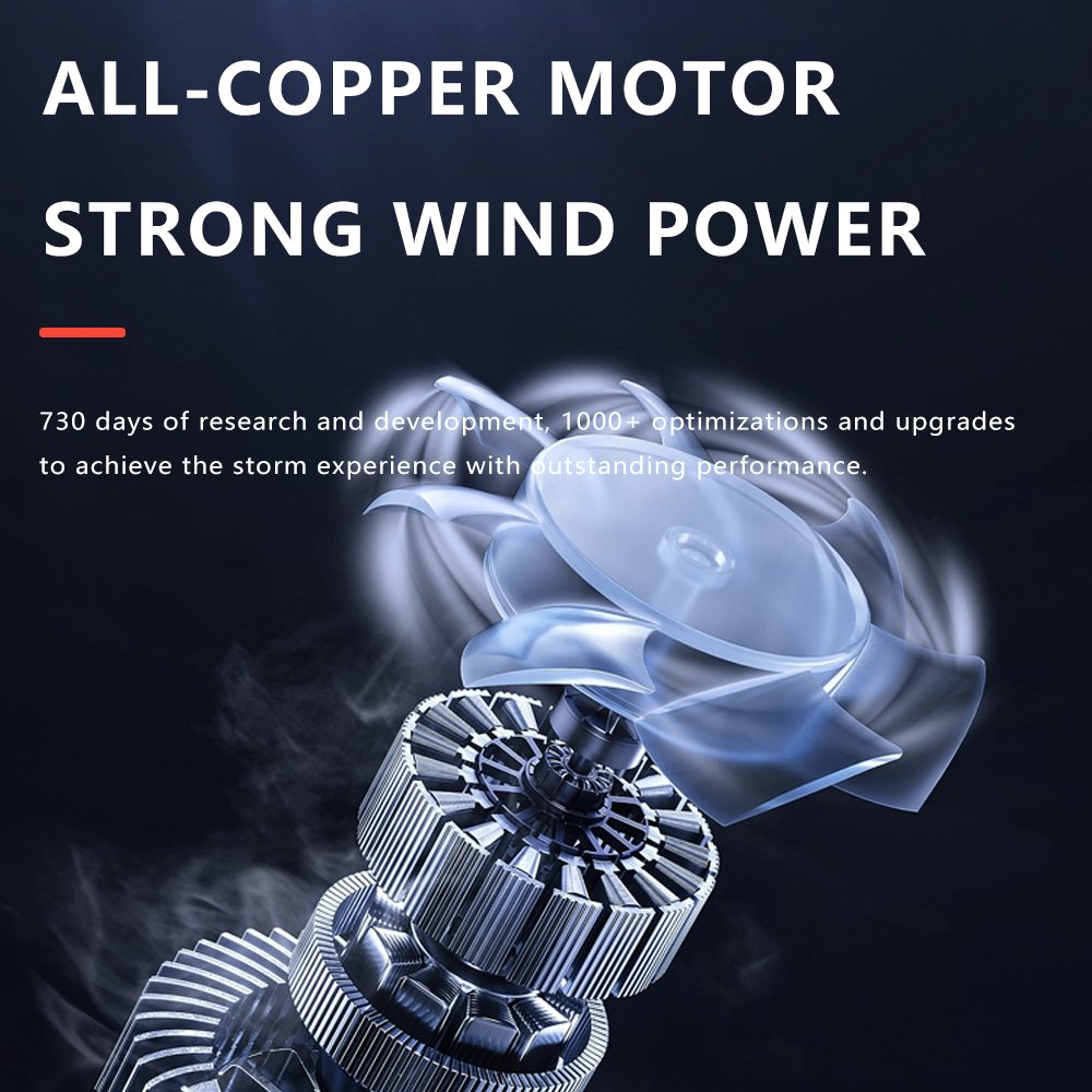 SENGXIN 130000rpm Mini Compressed Air Duster Portable Hand Held Fan Electric Small Blower Mini Jet Turbo Fan Jet Fan for Clean