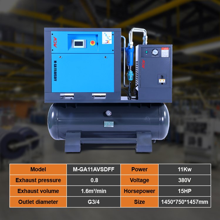 SCREW COMPRESSOR Professional Manufacture Nice Price 7.5Kw 11 kw Premium Screw Air Compressor Industrial Compressor Screw Air