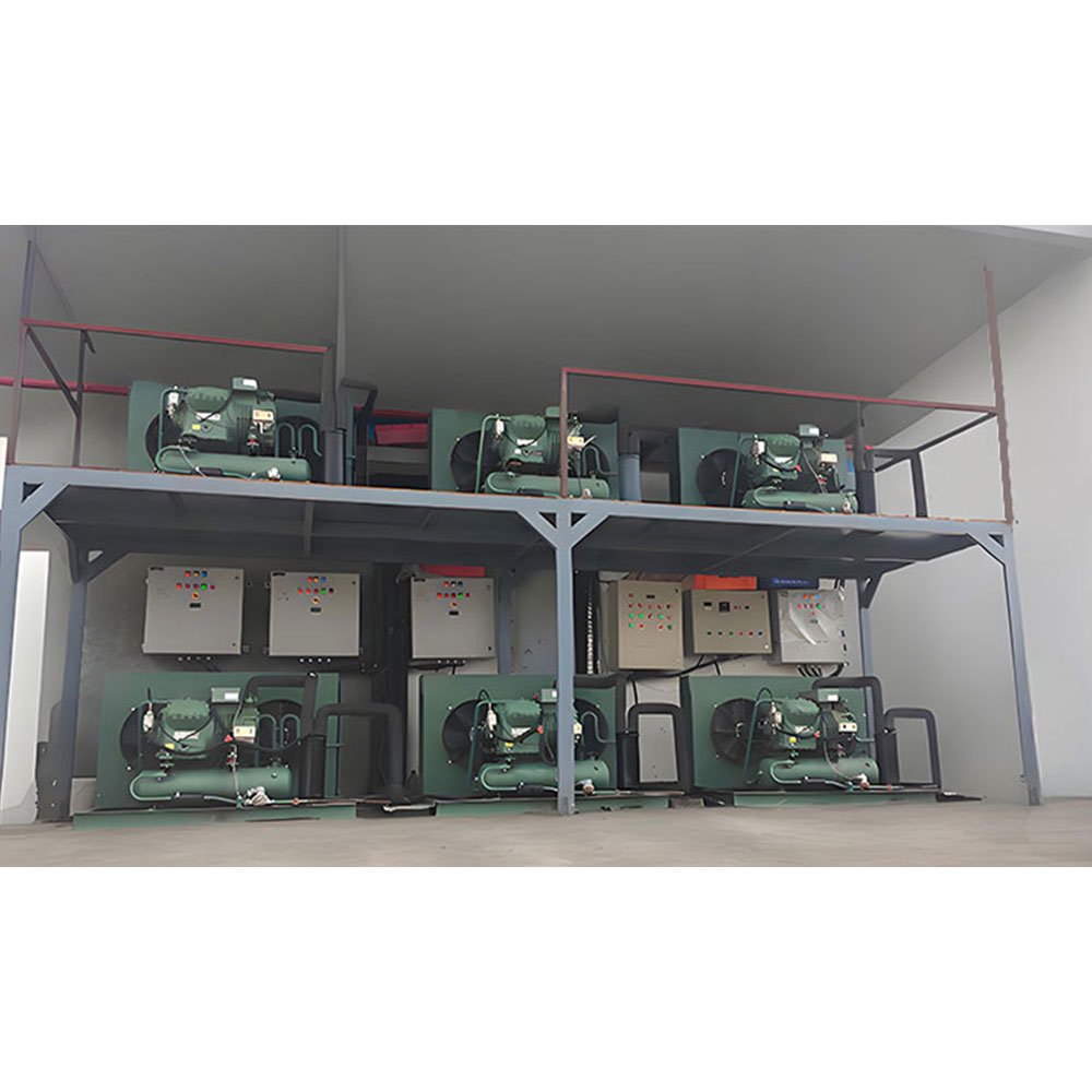 Original BITZER 5HP Compressor Semi-Hermetic Air Cooled Condensing Unit Refrigeration Unit 4DES-5Y