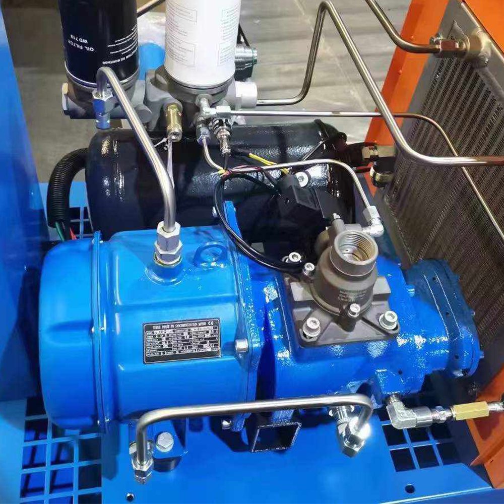 XLPM5.5AT High Efficiency Mini Air Compressor Equipment Rotary Double Screw Air Compressor
