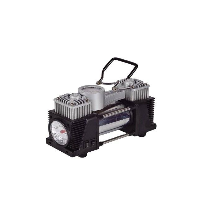 High Quality 150PSI Double Cylinder Portable air Compressor, Heavy Duty Tire Inflator, 12V Automobile Tire Pump