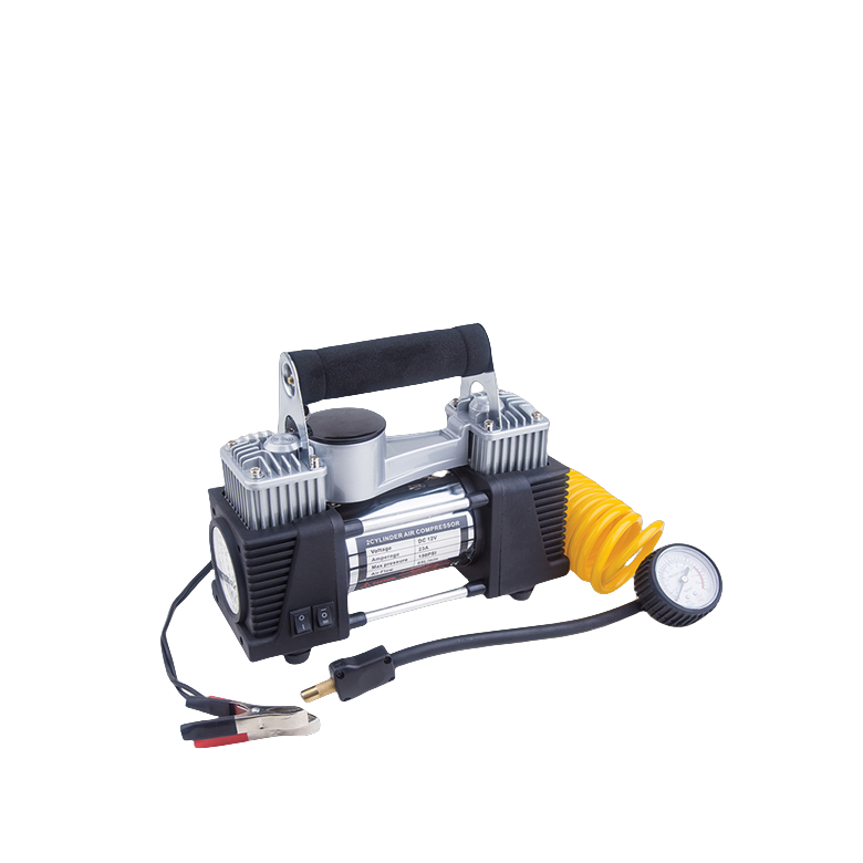 High Quality 150PSI Double Cylinder Portable air Compressor, Heavy Duty Tire Inflator, 12V Automobile Tire Pump